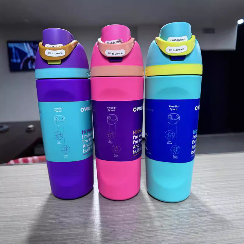 Eco-Friendly 24oz FreeSip Water Bottle - Stay Hydrated in Style!